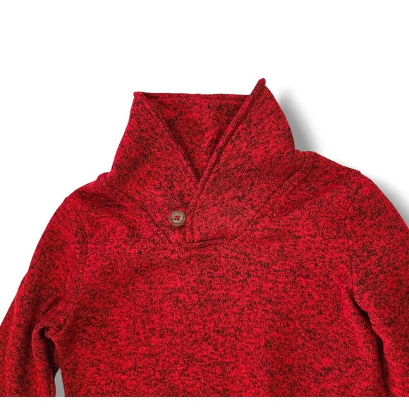Jumping Beans girls red long sleeves high neck sweater top - size 5 - Picture 3 of 7